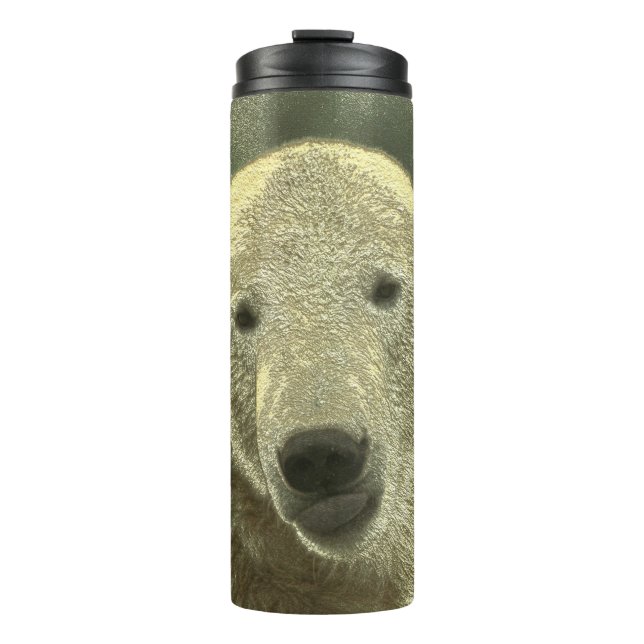 Eisbär Thermosbecher (Vorderseite)
