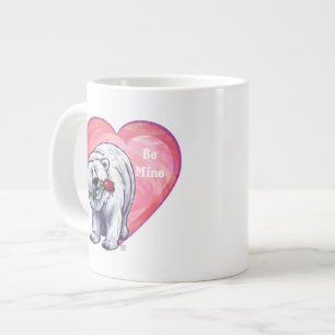 Eisbär Valentinstag Jumbo-Tasse