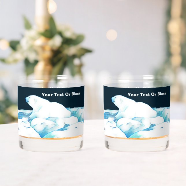 Eisbär Whiskyglas (Insitu (Hochzeit))