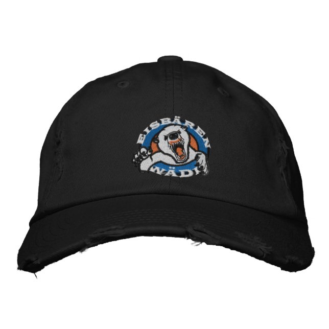 Eisbären-Cap Bestickte Kappe (Vorderseite)