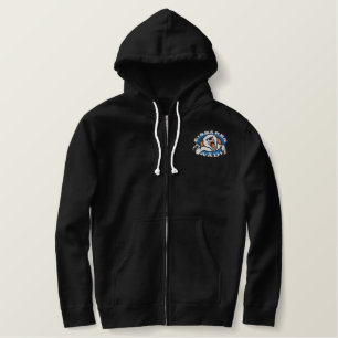 Eisbären Fan-Jacke Bestickter Hoodie