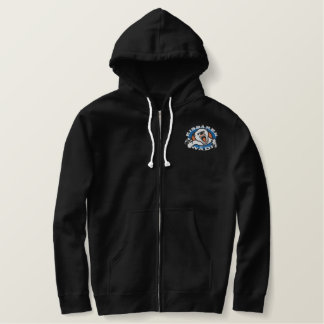 Eisbären Fan-Jacke Bestickter Hoodie