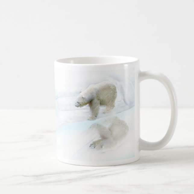 Eisbären gehen frei kaffeetasse (Rechts)