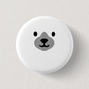 Eisbären Halloween Kostüm  Lustig Erwachsene Kinde Button