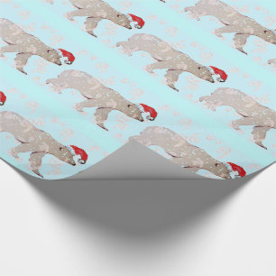 Eisbären Paisleys Sankt Geschenkpapier