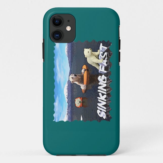 Eisbären - Schnell sinken Case-Mate iPhone Hülle (Rückseite)