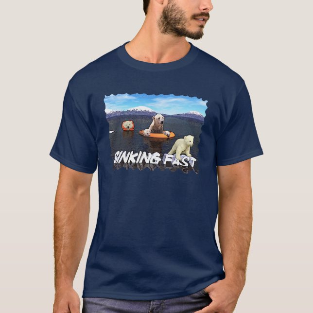 Eisbären - Schnell sinken T-Shirt (Vorderseite)