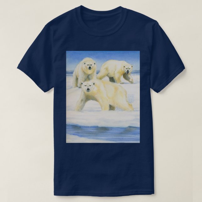 Eisbären T-Shirt (Design vorne)