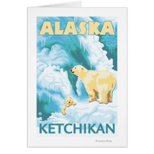 Eisbären u. CUB - Ketchikan, Alaska