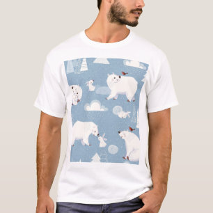 Eisbären Winter Vintage T-Shirt