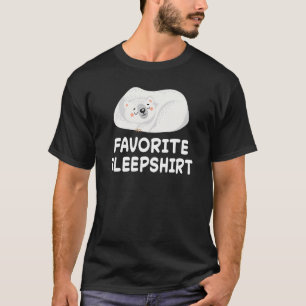 Eisbärenbären Nickerchen Schlaf Schlaf Pajama Nig T-Shirt
