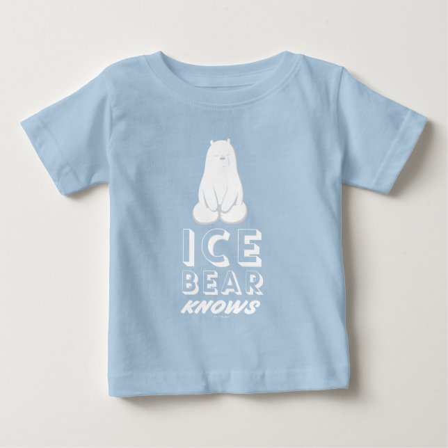 Eisbärenkunde Baby T-shirt (Vorderseite)
