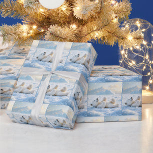 Eisbärenkuppe Geschenkpapier