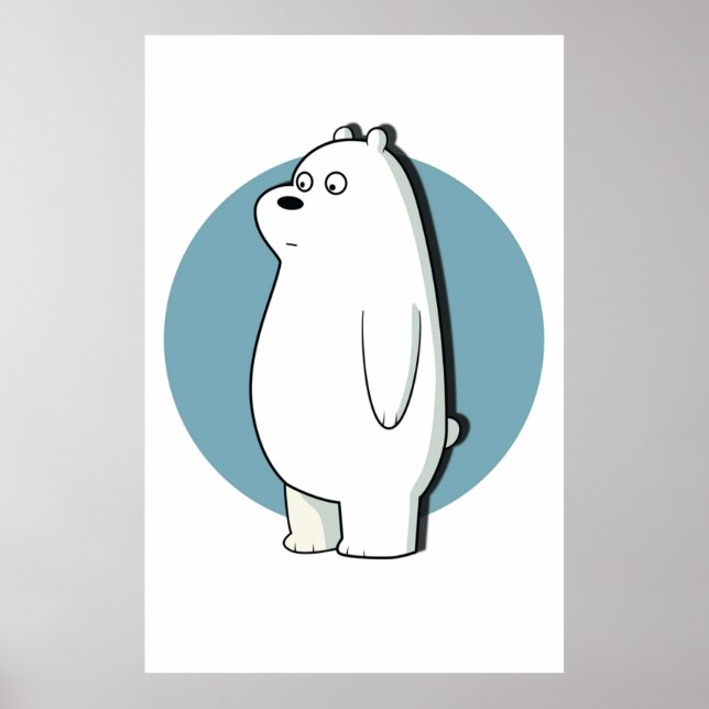 Eisbärenstimmung Poster (Vorne)