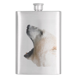 Eisbärknurren Flachmann