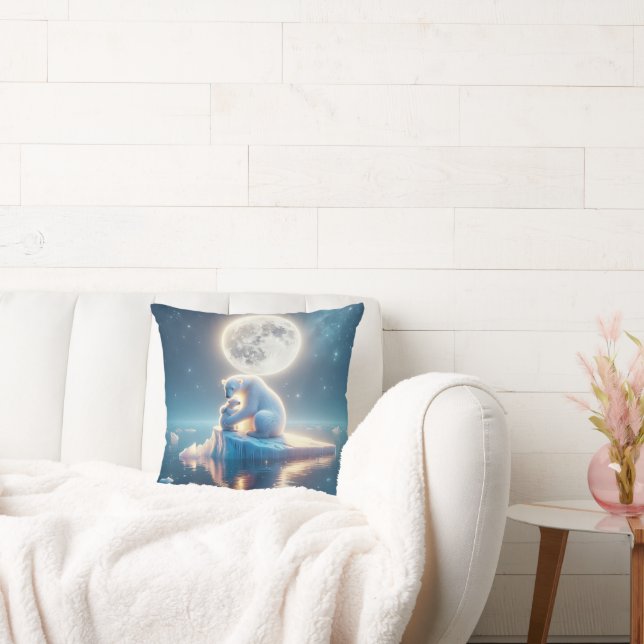 Eisberg-Eisberg Kissen (Liege)