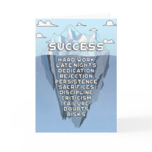 Eisberg-Erfolgsberg-Motivationszitat