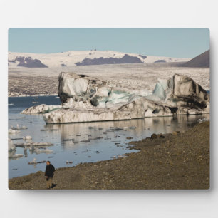 Eisberg Formationen Fotoplatte