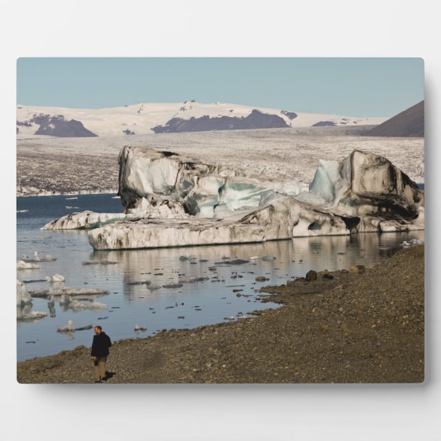 Eisberg Formationen Fotoplatte (Vorderseite)