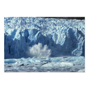 Eisberg, frisch gebrannt und kalt fotodruck