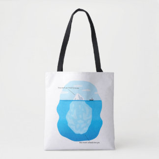 Eisberg-Liebe-Tragetasche Tasche