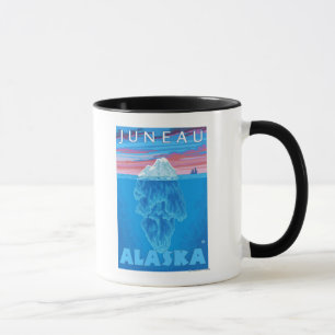 Eisberg-Querschnitt - Juneau, Alaska Tasse