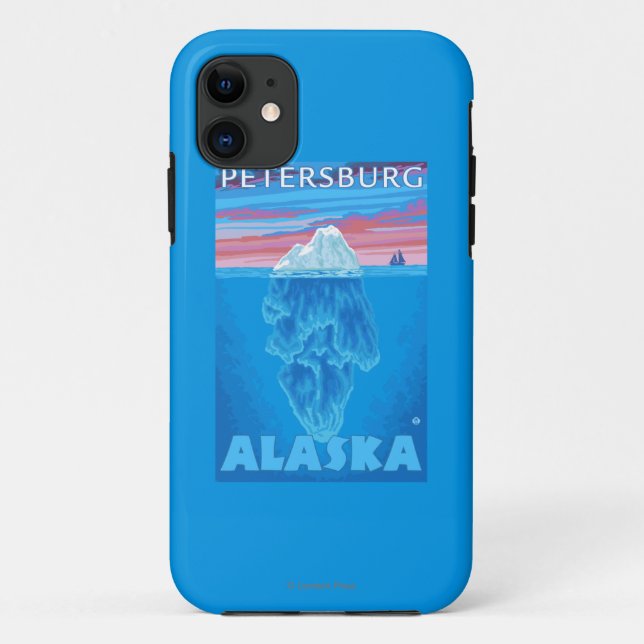 Eisberg-Querschnitt - Petersburg, Alaska Case-Mate iPhone Hülle (Rückseite)