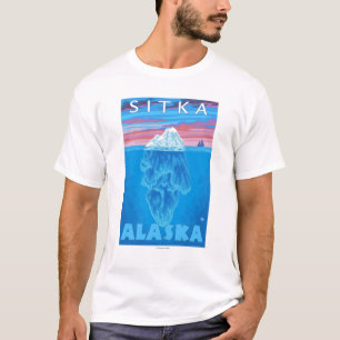 Eisberg-Querschnitt - Sitka, Alaska T-Shirt