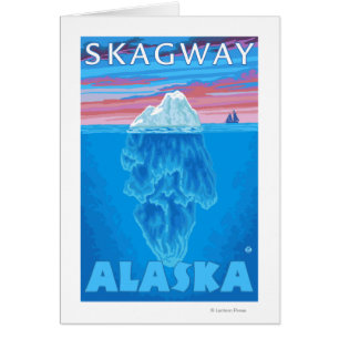 Eisberg-Querschnitt - Skagway, Alaska