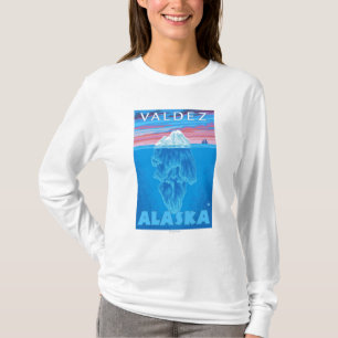 Eisberg-Querschnitt - Valdez, Alaska T-Shirt