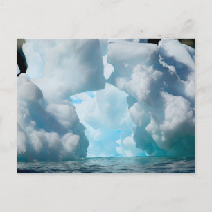 Eisberge an der Südspitze des Südens Postkarte
