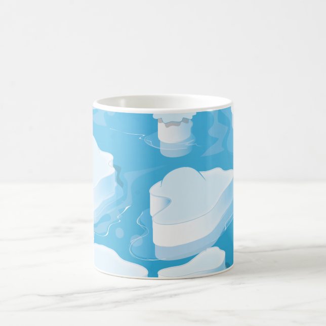 Eisberge Kaffeetasse (Mittel)