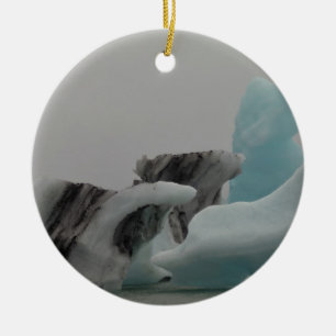 Eisbergformationen Keramik Ornament