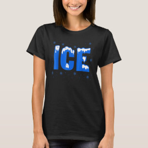 Eisbeutel-Halloween-Kostüm 2022 Frozen T-Shirt