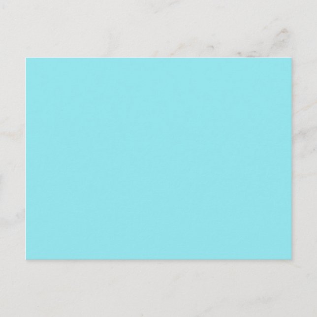Eisblau Postkarte (Vorderseite)