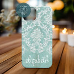 Eisblau Vintager Damast Muster mit grungy Finish title_seo2<br><div class="desc">Ein Vintages Muster mit einem trendigen Design mit Juwelenfarben und Eleganz. Elemente können leichter angepasst werden, wenn Sie zuerst alle Foto und Texte ersetzen. Wenn Ihre Kunst noch angepasst werden muss, klicken Sie auf die Schaltfläche Diese anpassen. Das bringt Sie zu einem Designbereich, wo Sie Dinge bewegen und sogar Schriftart...</div>