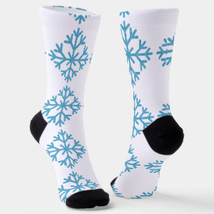 Eisblaue Schneeflocke Thunder_Cove Socken