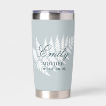 Eisblaue Weiße Farn Brautmutter