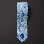 Eisblauer Botanischer Monogramm Krawatte<br><div class="desc">Erhöhen Sie Ihre Hochzeitskleidung mit unserer Ice Blue Botanical Monogram Neck Tie. Die beruhigende eisblaue Farbe und das botanische Monogramm-Design machen es zu einer vielseitigen Wahl für Hochzeiten. Vergessen Sie nicht, sich mit unseren passenden Socken abzustimmen, um einen polierten Look zu erhalten.</div>