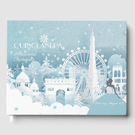 Eisblauer Winter in Paris Gästebuch