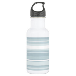 Eisblaustreifen Edelstahlflasche