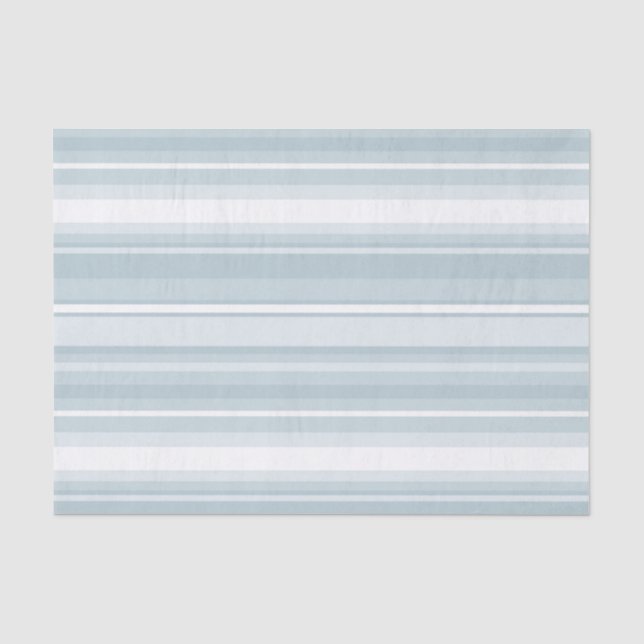 Eisblaustreifen Seidenpapier (Vorderseite)