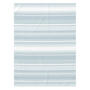 Eisblaustreifen Tischdecke