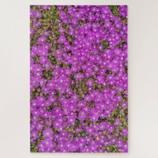 Eisblume Lila Blüten (Schwierigkeitsstufe) Puzzle