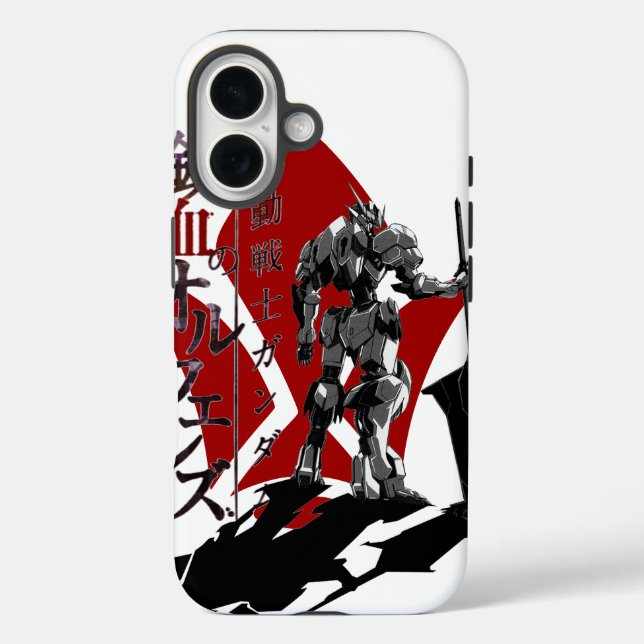 Eisblütige Orphane iPhone 16 Hülle (Rückseite)