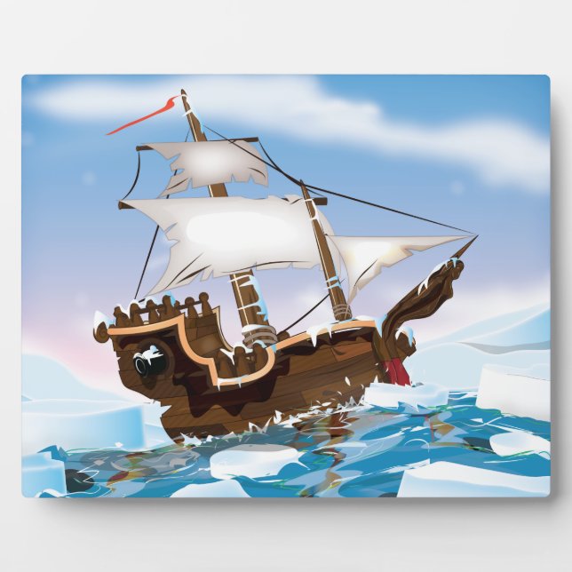 Eisbrecher Fotoplatte (Vorderseite)