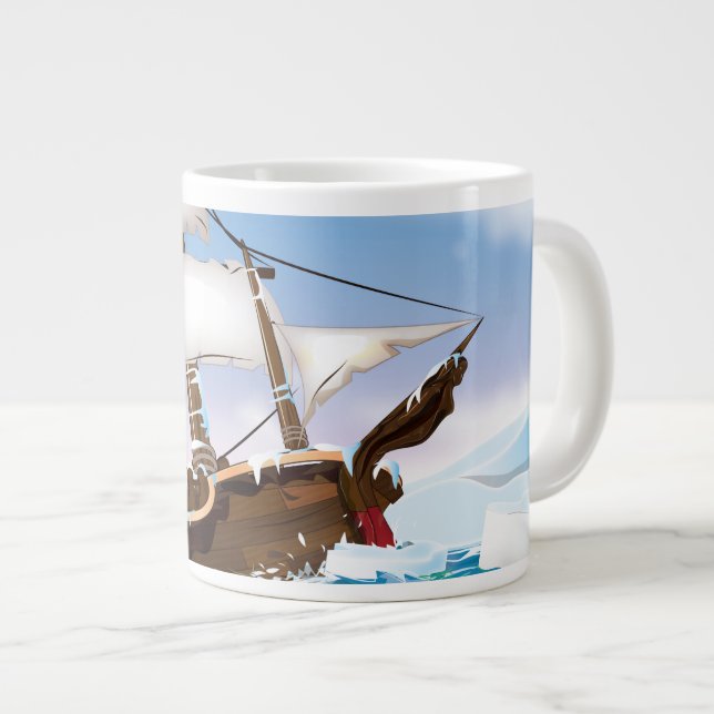 Eisbrecher Jumbo-Tasse (Vorderseite Rechts)