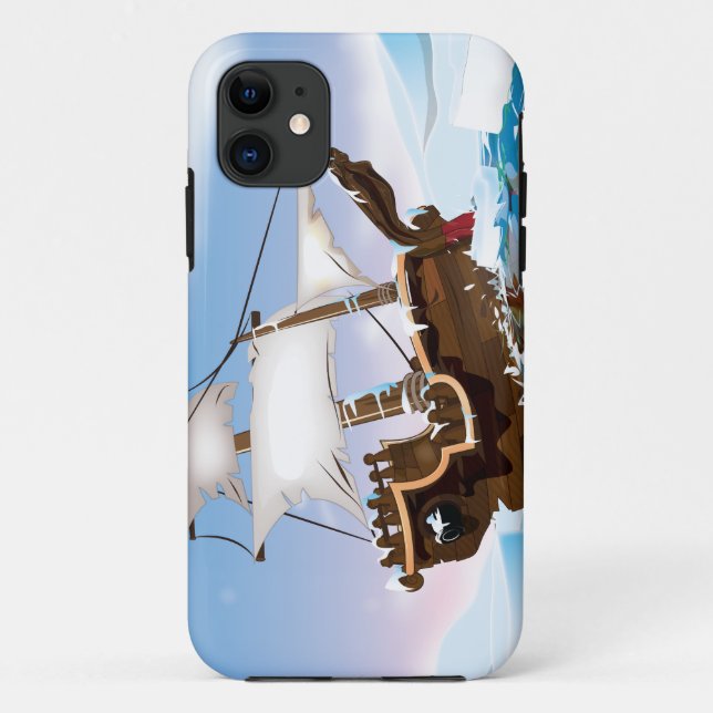 Eisbrecher-Schiff Case-Mate iPhone Hülle (Rückseite)