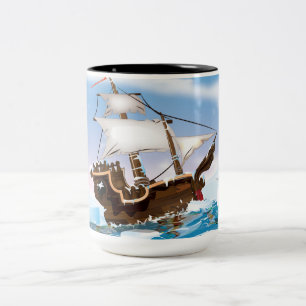 Eisbrecher Zweifarbige Tasse
