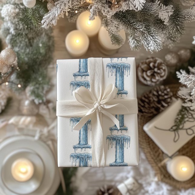 Eisbrief I Weihnachten Geschenkpapier (Von Creator hochgeladen)